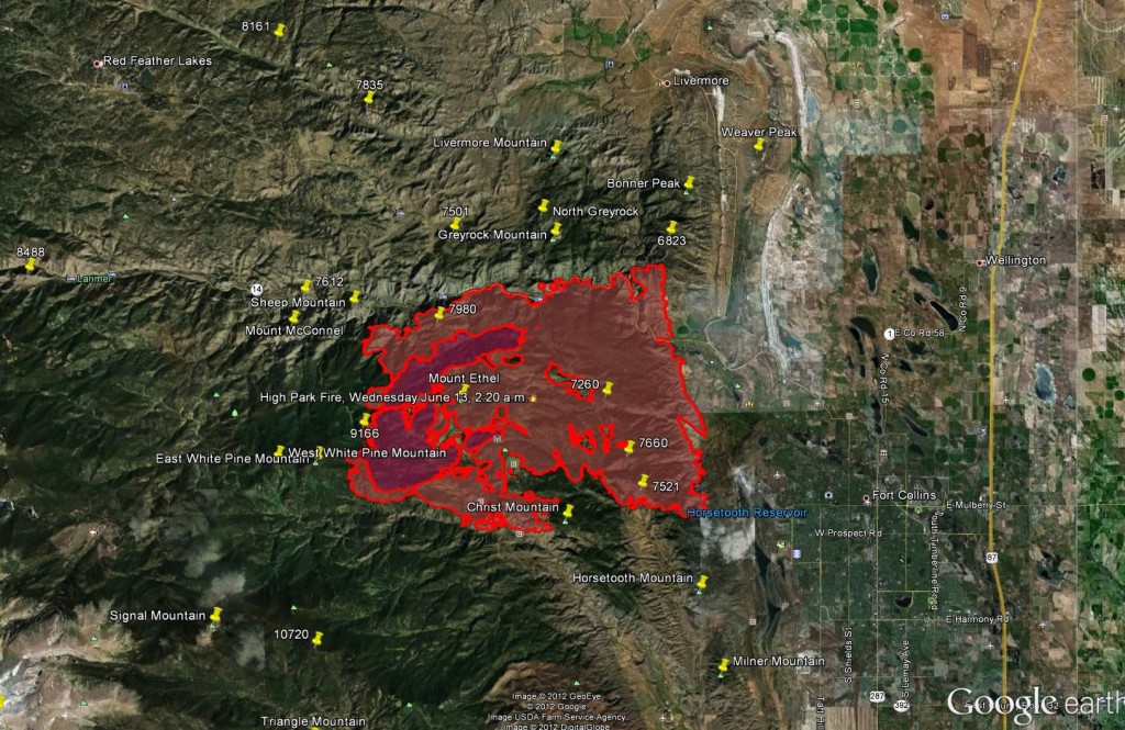 Highpark Fire: impacted SOTA peaks