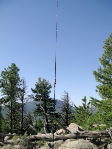 Buddipole on the summit