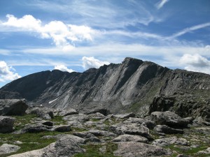 Mt Evans as seen from Mt. Spalding