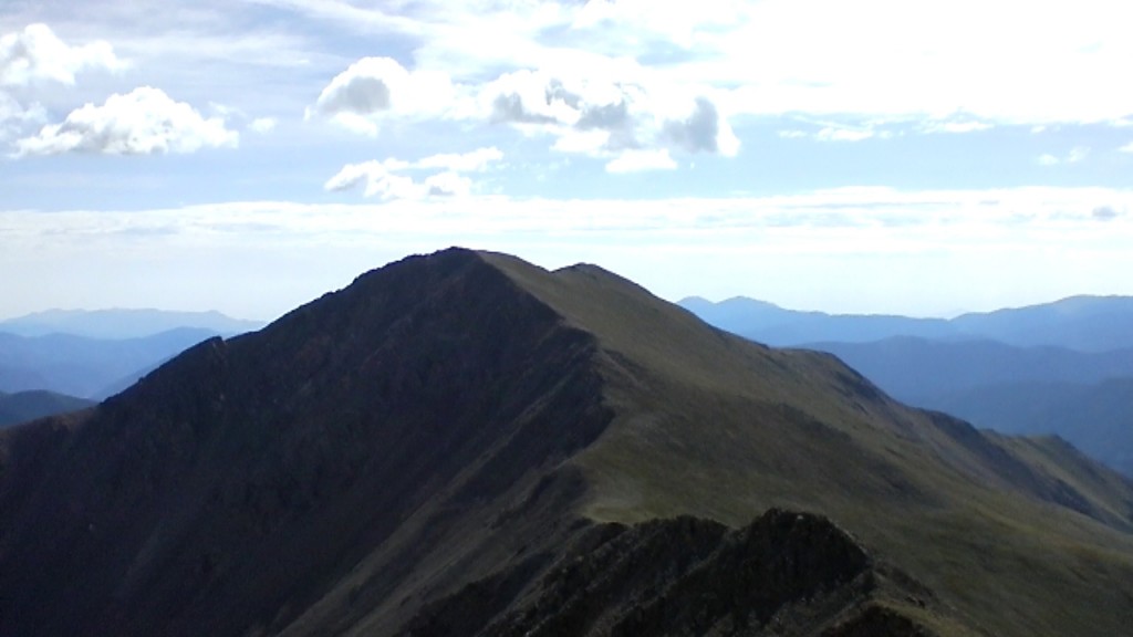 Bard Peak as seen from Mt. Parnassus