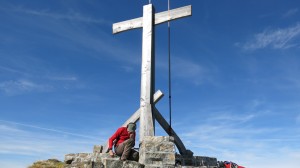 Setup on the summit: 