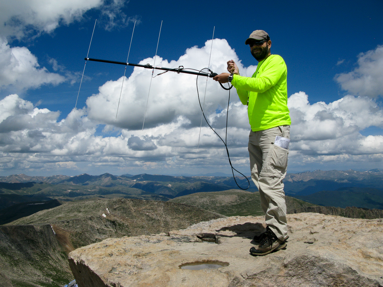 Mount Evans 4339 m/14264 ft - WØ/FR-ØØ3